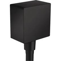 Hansgrohe FixFit Square mit Rückflussverhinderer mattschwarz