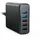Anker PowerPort Speed 63W Quick Charge 3.0 5-Port USB Ladegerät USB schwarz