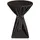 Beautissu Stehtischhusse Premium Schwarz Ø 70 cm