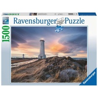Ravensburger Puzzle Magische Stimmung über dem Leuchtturm von Akranes,