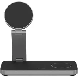 techprotect QI15W-A47 MagSafe 3in1 Induktives Ladegerät Schwarz