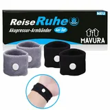 MAVURA ReiseRuhe Wohlfühl Armbänder Akupressur