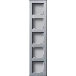 Gira 136426 Profil 5f senkr. + waager. Profil 55 Aluminium