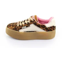 Buffalo Cajo Damen Leo/Pink/Weiß 37