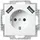 Busch-Jaeger USB-Steckdose 2x USB Weiß