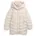 Damen Puffer-Mantel im 2-in-1-Look weiß Uni Gr S