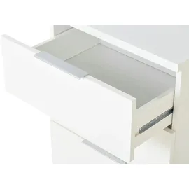 Sconto Nachtschrank NAKO 46 x 42 x 61 cm Weiß