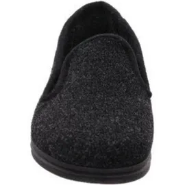 ROHDE Herren Hausschuh Slipper geschlossen Weite G 1/2 Lillestrom 2603, Größe:44 EU, Farbe:Schwarz