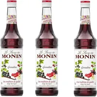 3 Flaschen MONIN Sirup CL.70 Granatine Grenatine