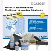 Paul Jaeger GmbH & Co. KG Jaeger Badewannen- & Fliesenlack für 6,8 m2 Set reinweiss
