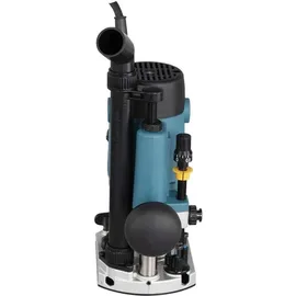 Makita Oberfräse 1.100 W inkl. D-53556 12-teiligem Fräser-Set im MAKPAC