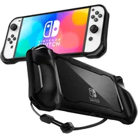 SPIGEN Rugged Armor Hülle Schwarz Nintendo Switch