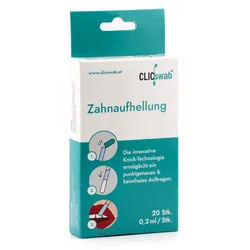 CLICswab® Zahnaufhellung Lösung 20 St