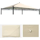 MCW Ersatzbezug Dach Pergola Calpe 3x3m Creme