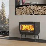 Dovre Vintage50 Kaminofen Gusseisen emailliert weiß, Bauart 1