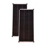 Solarmodule 2 Stück 100 Watt Mono 36V Solarpanel PV Module solartronics 93098