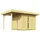 Weka Designhaus 172 A 3,82 x 2,41 m Beige