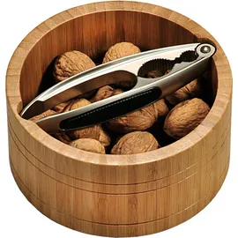 KESPER Snackschale Bambus 2-tlg. inkl. Nussknacker Ø 17 cm H: 8 cm
