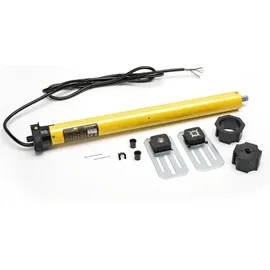 Schellenberg Rohrmotor für 60 mm Welle, Komplettset mit Wandlager