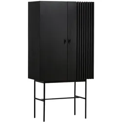 Woud Array Highboard, 80 cm, schwarz