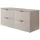Rodan Waschbeckenunterschrank 4 Schubladen 120 x 57 x 46 cm Beige
