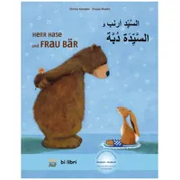 Hueber Herr Hase & Frau Bär. Kinderbuch Deutsch- Arabisch