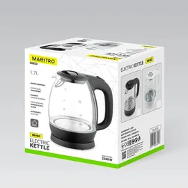 Maestri 1,7 l Schwarz/Transparent