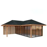Palmako Bianca 5,88 x 3,19 m Braun