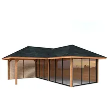 Palmako Bianca 5,88 x 3,19 m Braun