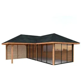 Palmako Bianca 5,88 x 3,19 m Braun