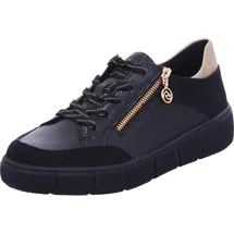 REMONTE Damen Schnürschuhe 32369-38, 32369-39, 32369-40, 32369-41 REM-D1T00 schwarz/ginger 40 - Schwarz Größe EU