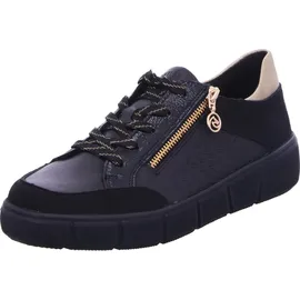 REMONTE Damen Schnürschuhe 32369-38, 32369-39, 32369-40, 32369-41 REM-D1T00 schwarz/ginger 40 - Schwarz Größe EU