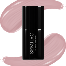Semilac UV Hybrid Dirty Rose Nude Nails HYBRIDLACK 586 NUDE 7ml