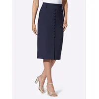 Heine Bleistiftrock Damen Blau 38