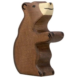 HOLZTIGER Braunbär  klein  sitzend