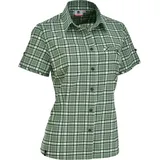 Maul Elbe II -1/2 Bluse Kariert Petrol 44