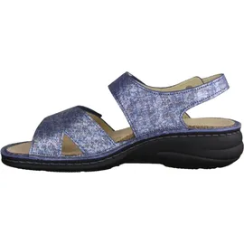 Finn Comfort Damen Sandale, blau(jeans), Gr. 36 - Blau - 36