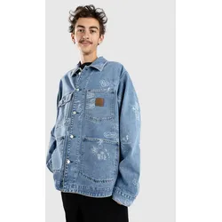 Carhartt WIP Stamp Jacke stamp print / blue Gr. M