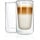 BLOMUS Latte-Macchiato-Set Nero 2tlg. Glas Transparent Klar