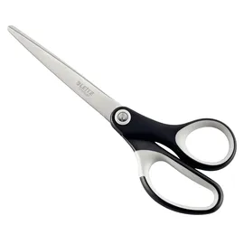 Leitz Titan Schere, Hochwertige Haushaltsschere mit ergonomischem Griff, Klingen aus rostfreiem Stahl, Für zu Hause, Büro und Schule, Länge 18 cm,