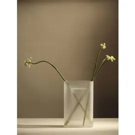 Muuto Ridge Vase, 35 cm, weiß