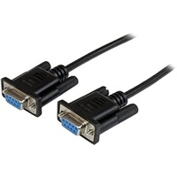 Startech StarTech.com 1m DB9 RS232 Seriell Nullmodemkabel - Bu/Bu