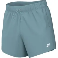 Nike Herren Club Flow Ft Shorts, Denim Turq/Denim Turq/White,