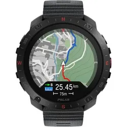 Outdoor Premium Sportuhr - GPS, Barometer, Navigation - Grit X2 Pro Schwarz EINHEITSGRÖSSE