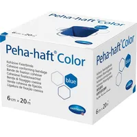 pruohtm Peha-Haft Color Fixierbinde latexfrei 6cmx20m Blau