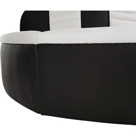 Westfalia Schlafkomfort Rundbett 200 x 230 cm Schwarz