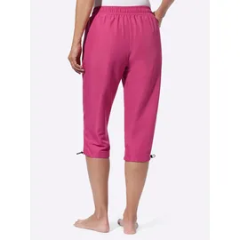 Sieh an! Capri-Freizeithose knielang Pink 46