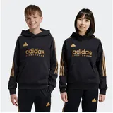 Adidas Kinder Kapuzensweat Tiro Nations Pack Kids, Black/STTAN/TMVIRE 164