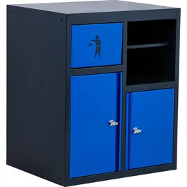 BGS Unterschrank | mit Rollenhalter und Abfallmodul