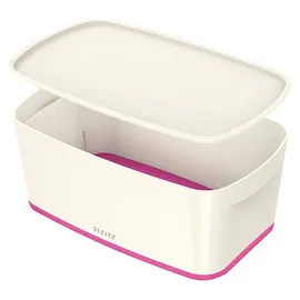 Leitz MyBox Aufbewahrungsbox 38,5 x 31,8 x 19,8 cm 1-tlg. weiß/pink
